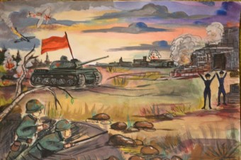 Учащиеся лицея Кантемира в Бельцах приняли участие в конкурсе «Я рисую Победу»