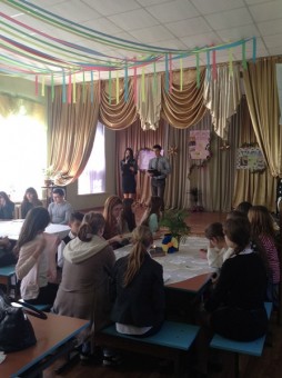 В лицее прошёл конкурс "Поэзия живёт в сердце человека"