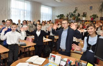 АКЦИЯ В РАМКАХ ВСЕМИРНОГО ДНЯ ПРИВЕТСТВИЙ