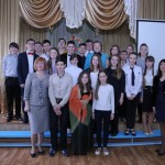 Учащиеся 7″Б» подготовили праздничную программу к 8 марта